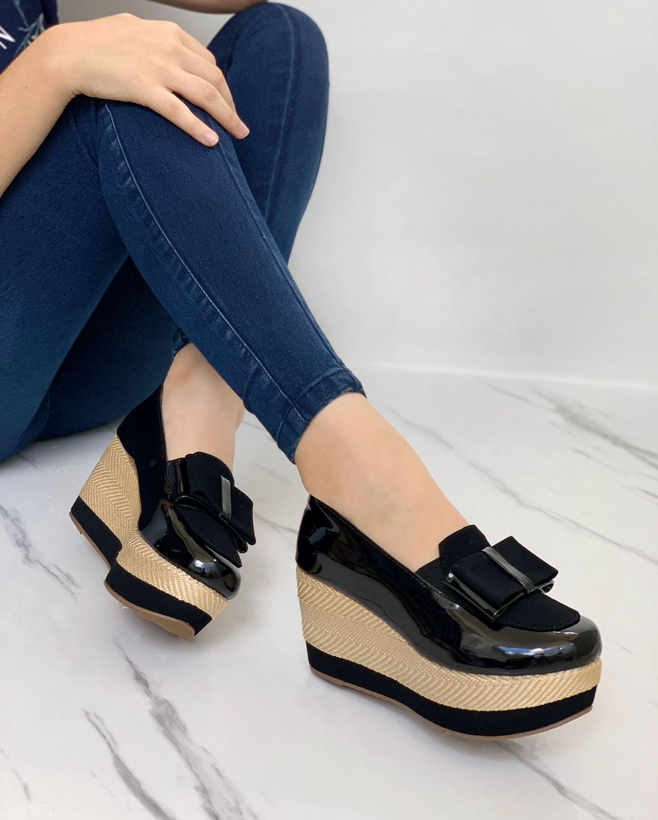 BOTIN PLATAFORMA CHAROL